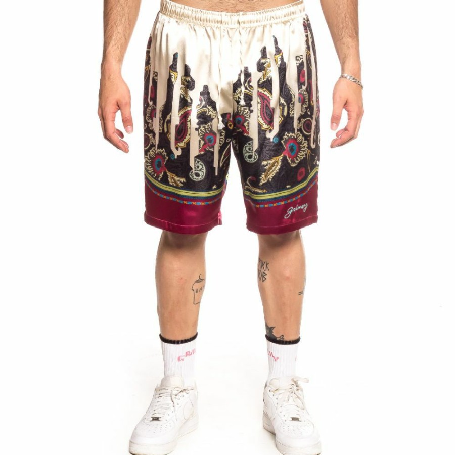Hombre Grimey  | Bermuda Grimey "Hope Unseen All Over Print" - White | Summer 21
